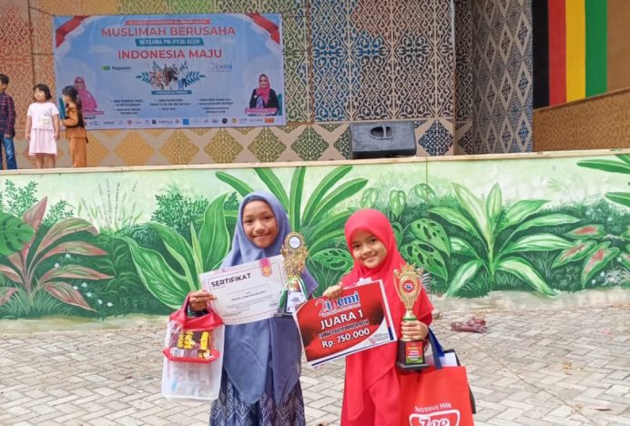 Siswi MIN 20 Aceh Besar Raih Prestasi Gemilang pada Lomba Pidato Bahasa Aceh Tingkat SD/SMP