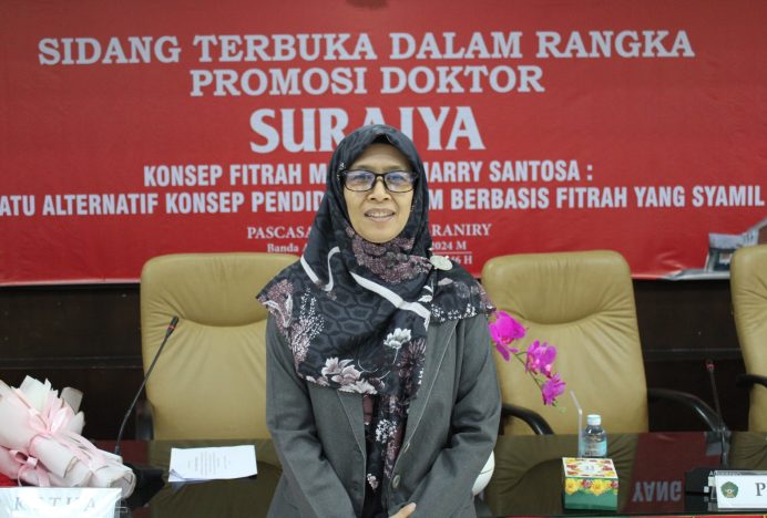 Mahasiswa Doktor UIN Ar-Raniry Teliti Konsep Fitrah dalam Pendidikan Islam