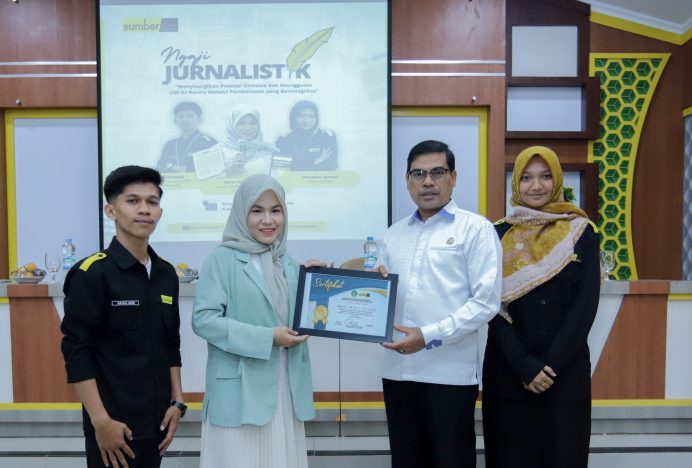 Buka Ngaji Jurnalistik Sumberpost 2024, Rektor: Ini Urgen Bagi Mahasiswa UIN Ar-Raniry