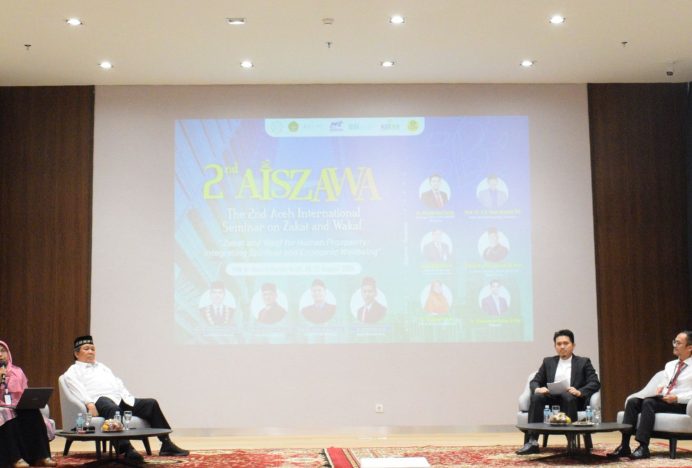 Baitul Mal Aceh dan FEBI UIN Ar-Raniry Gelar Seminar Internasional AISZAWA Kedua