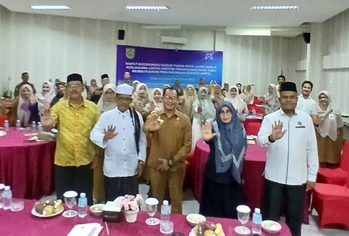DP3AP2KB Kota Banda Aceh Adakan Pertemuan Koordinasi Gugus Tugas KLA