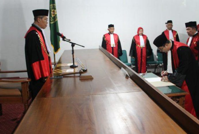 Fadhli SH Dilantik Jadi Ketua PN Jantho