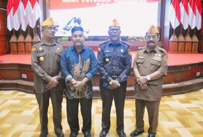 Asisten II Sekda Aceh Besar Hadiri Peringatan Hari Veteran ke-75 di Banda Aceh