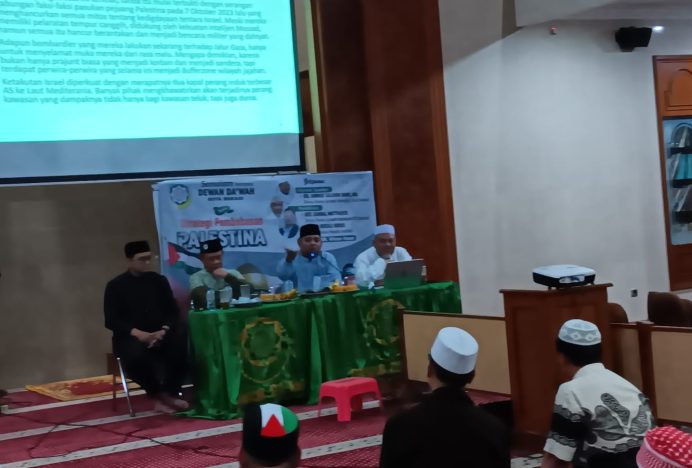 Kajian Dewan Da’wah Kota Bekasi Bahas Strategi Pembebasan Palestina