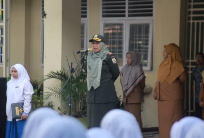 Satpol PP dan WH Banda Aceh Ajak Siswa SMK Farmasi Cut Meutia Jaga Nilai Islam