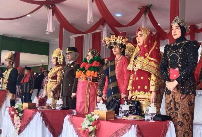 Pj Bupati Syakir Irup Peringatan Detik-Detik Proklamasi HUT ke-79 RI di Agara