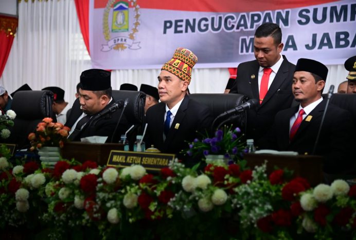 Abdul Muchti dan Naisabur, Pimpinan Sementara DPRK Aceh Besar