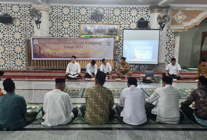 Tingkatkan Kapasitas Imam Masjid, DMI Aceh Singkil Gelar Pelatihan Imam Masjid Kampong Tahun 2024
