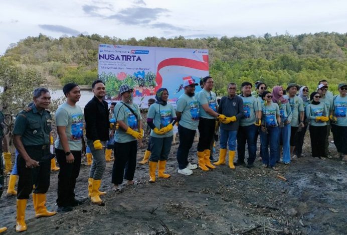 Pertamina dan Rumah Zakat Lakukan Penanaman Mangrove Dalam Rangka Mewujudkan Komitmen Peduli Lingkungan di Sabang