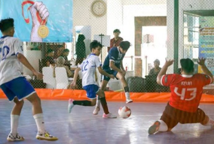 Amanah Gali Potensi Olahraga Para Pelajar Melalui Turnamen Futsal dan Basket