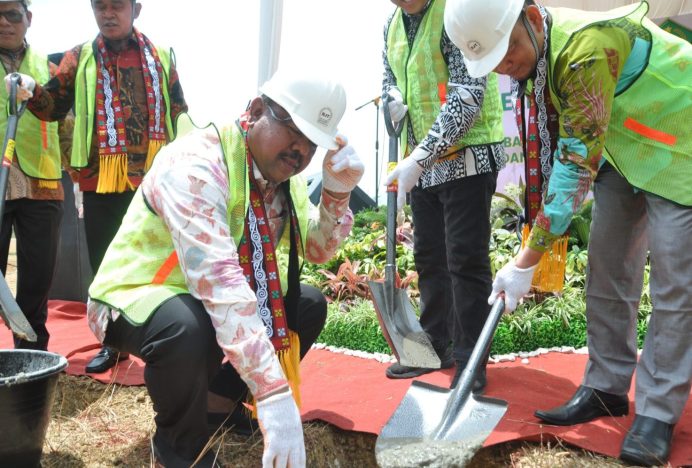 Kepala DSI Aceh Besar Hadiri Peletakan Batu Pertama Kantor Diklat Keagamaan Aceh