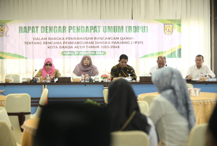 Banleg Gelar RDPU untuk Raqan RPJP Banda Aceh 2025-2045