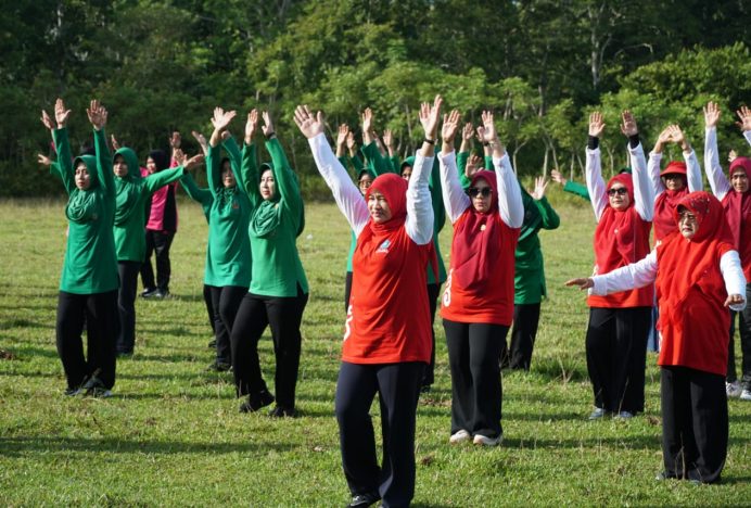 Organisasi Wanita Aceh Besar Kompak Semarakkan HUT ke-79 RI