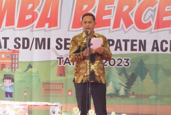 Dispersip Aceh Besar Ajak Masyarakat Ikuti Survey TGM