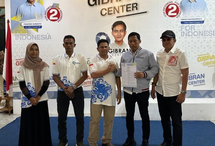 Ichsan ST Resmi Dikukuhkan Jadi Ketua DPW Gibran Center Aceh