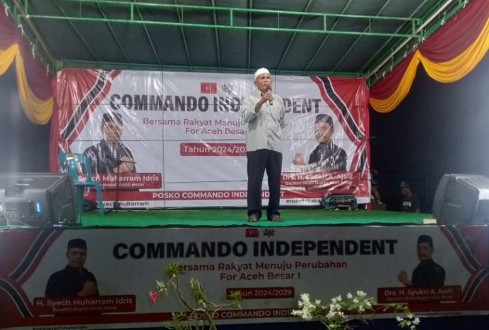 Masyarakat Lamlhom Dukung Syekh Muharram Jadi Bupati Aceh Besar