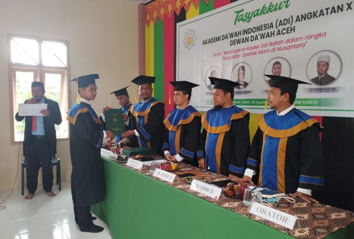 ADI Aceh Gelar Wisuda 12 Dai
