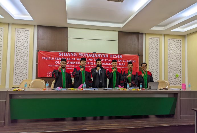 UIN Ar-Raniry Diminati Mahasiswa Internasional, Mahasiswa Gaza Raih Gelar Magister