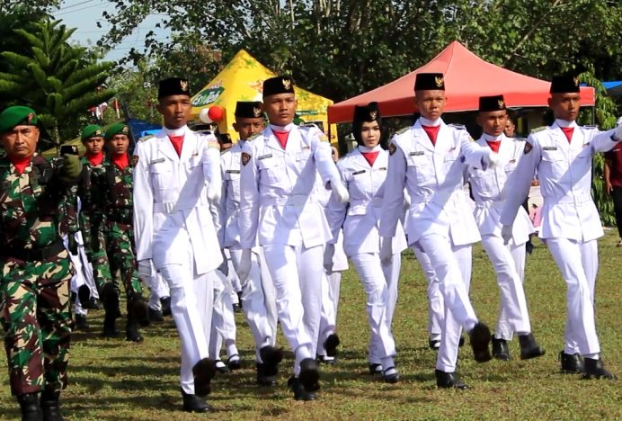 Camat Indrapuri Apresiasi Keberhasilan Paskibraka dalam Upacara HUT ke-79 RI