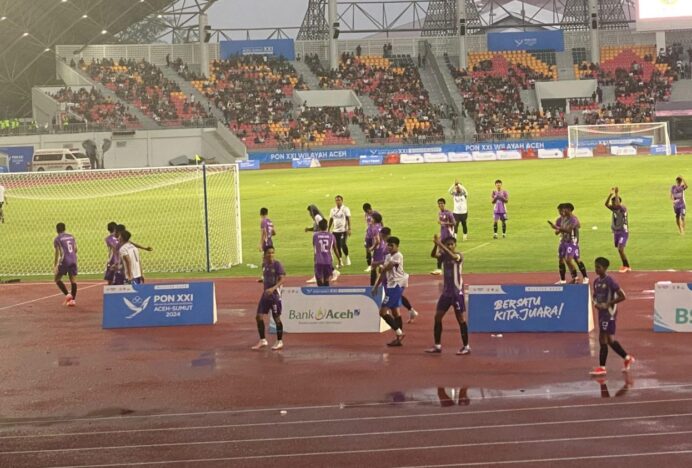 Sepakbola Aceh Raih Perunggu PON XXI, Kalahkan Kalsel 2 – 1