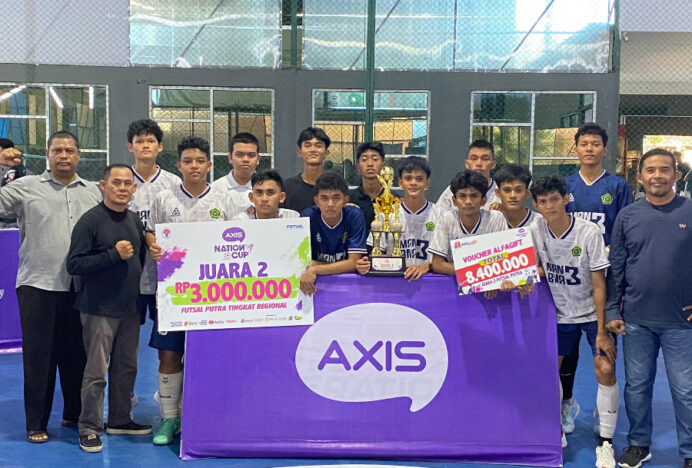 MAN 3 Banda Aceh Juara II Axis Nations CUP 2024