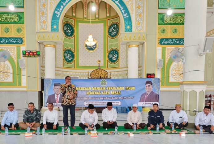 Calon Jamaah Haji 1446 H dari Aceh Besar Mulai Fokus Manasik Haji