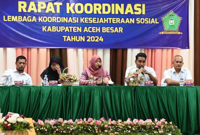 Sinergikan Program Kerja, LKKS Aceh Besar Gelar Rakor dengan Dinsos