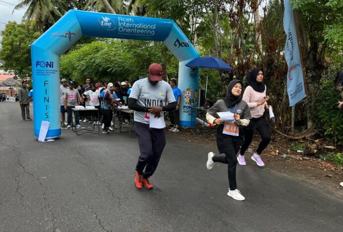 Aceh International Orienteering Dibuka dengan Tabuhan Rapai