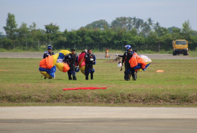Aspotdirga Kasau Buka Cabang Terjun Payung PON XXI Aceh-Sumut 2024