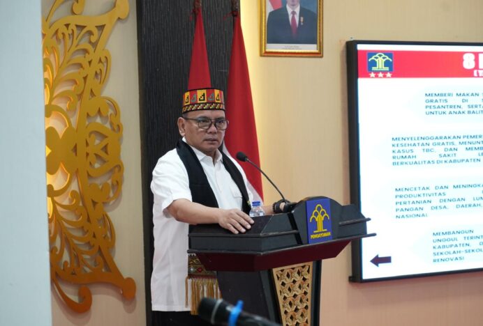 Kakanim Banda Aceh Hadiri Pengarahan Sekjen Kemenkumham di Kanwil Aceh