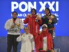 Nurul Akmal Sabet Emas Angkat Besi, Ketua TP PKK Aceh Safriati Kalungkan Medali