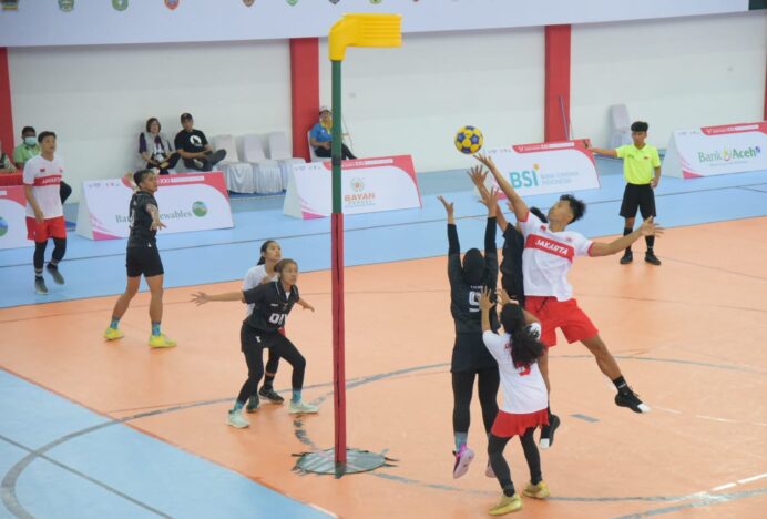 DKI Jakarta dan Jabar ke Final Korftball Kategori K4 1Korft