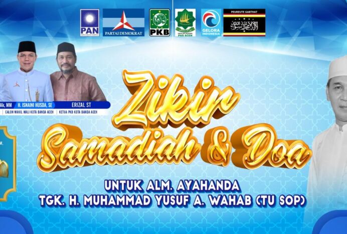 Paslon Aminullah dan Isnaini Adakan Samadiah dan Doa untuk Almarhum Tu Sop