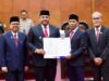 DPRA dan Pj Gubernur Aceh Teken Nota Kesepakatan Perubahan KUA-PPAS 2024