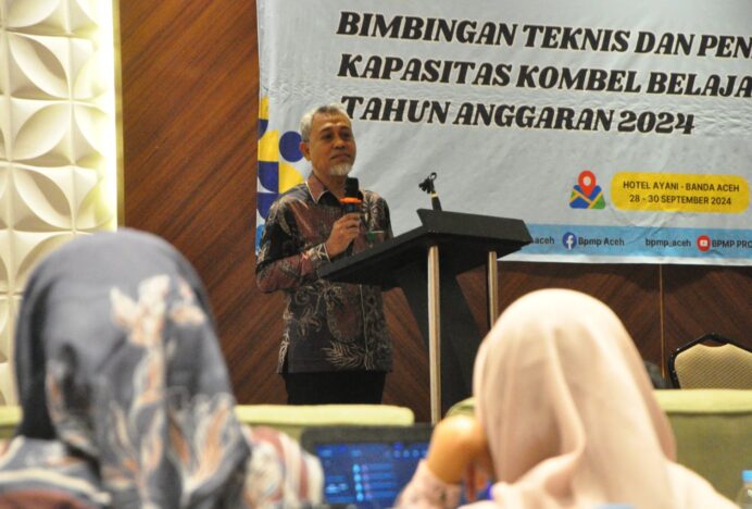 BPMP Aceh Gelar Bimtek Kombel dan Advokasi IKM