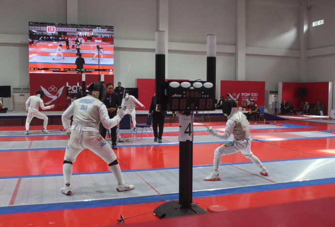 Cabor Anggar Mulai Dipertandingkan, Medali Emas Diperebutkan Setiap Hari