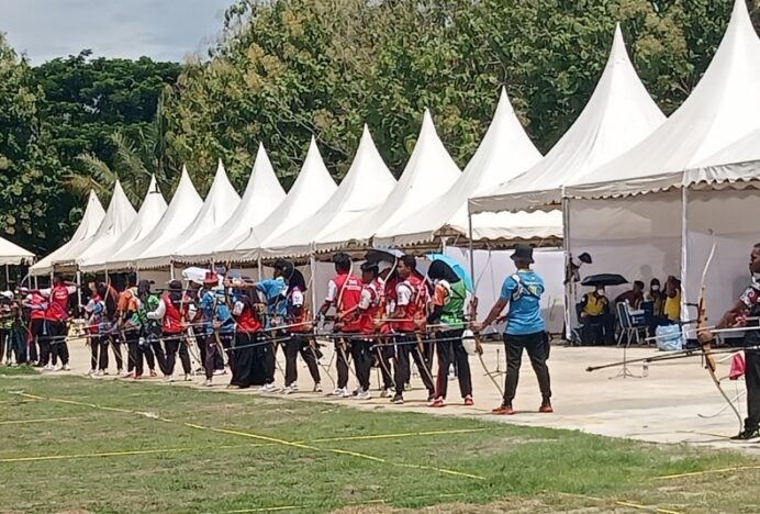 Ratusan Pemanah dari 32 Provinsi Lakukan Practice Sebelum Bersaing di PON XXI