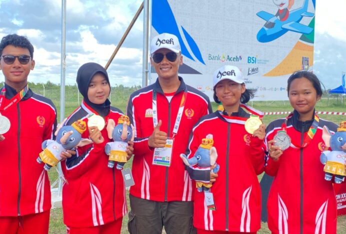 Kontingen Aceh Terus Bersinar, Raih 19 Emas, 18 Perak dan 20 Perunggu
