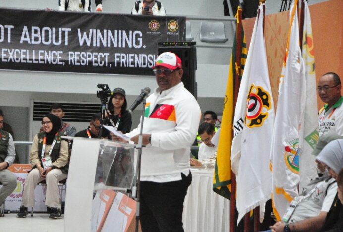 Pj Gubernur Aceh Resmi Buka Kempo PON XXI Aceh-Sumut 2024