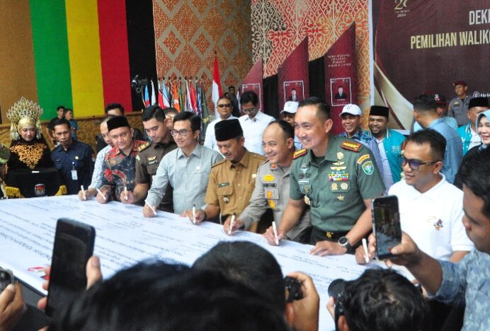 Banda Aceh Deklarasi Kampanye Damai Pilwakot 2024