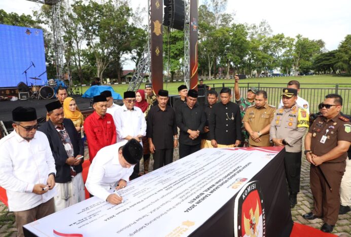 Pj Bupati Iswanto Ajak Peserta Pemilu Cerdas Berdemokrasi