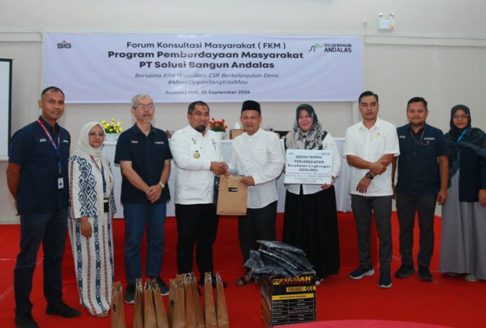 Pj Bupati Aceh Besar Hadiri Forum Konsultasi Masyarakat CSR PT SBA di Lhoknga