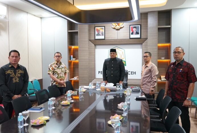 Pj Gubernur Aceh Ikut Rakor Bersama Mendagri dan Menaker Terkait Isu PHK-Penetapan UMP