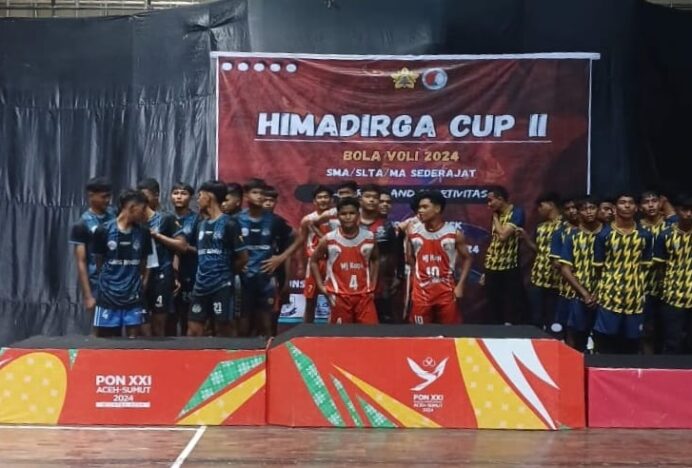 Tim Voli MAN 1 Aceh Besar Raih Juara 1 di Himadirga Cup 2 Universitas Syiah Kuala