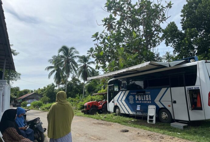 Mobil SIM Keliling Hadir Di Kemukiman Tanoh Abee
