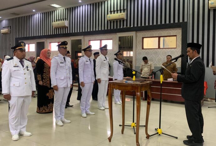 Pj Bupati Syakir Lantik 15 Pejabat dan Kepala Puskesmas di Lingkungan Pemkab Aceh Tenggara