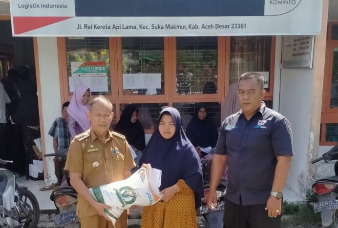738 KPM Simpang Tiga Aceh Besar Terima Bantuan CBP Tahap III