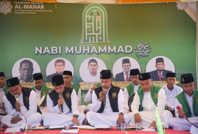 Peringatan Maulid Nabi di Pesantren Modern Al-Manar