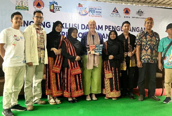 Nandong Smong Meriahkan Peringatan Bulan Pengurangan Risiko Bencana di Aceh