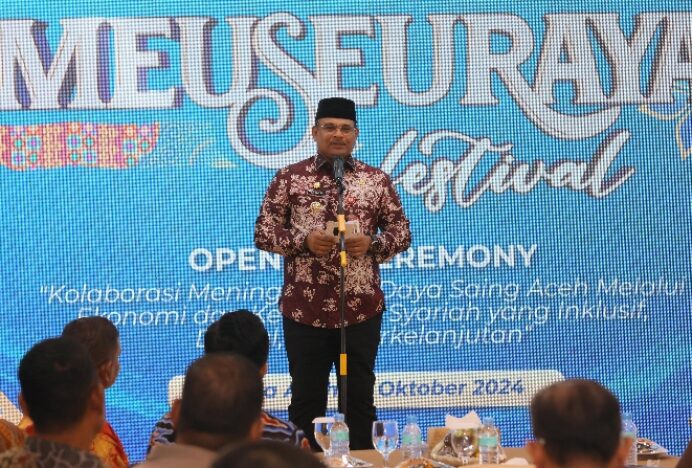 Pj Gubernur Aceh Buka Meuseuraya Festival